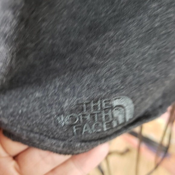 The North face women's cotton gray/grey wrap jacket size Small S/P - Picture 4 of 8